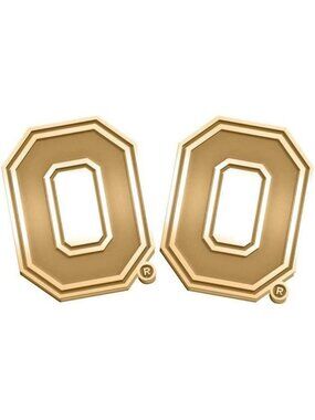 Stylish Ohio State O Logo Cuff Links - Perfect for Game Day or Formal Events